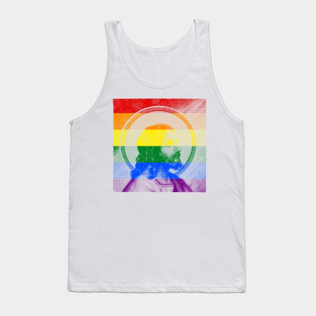 Rainbow Jesus Tank Top by TeeLabs